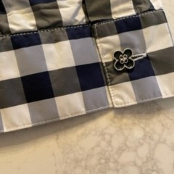 Size 0 Pink Tarten button down shirt stripe shirt - Picture 6 of 6